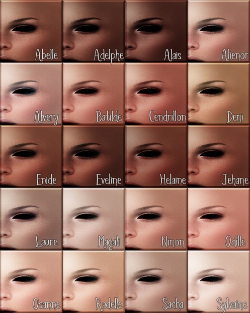 Briane & Barrus Color Swatches